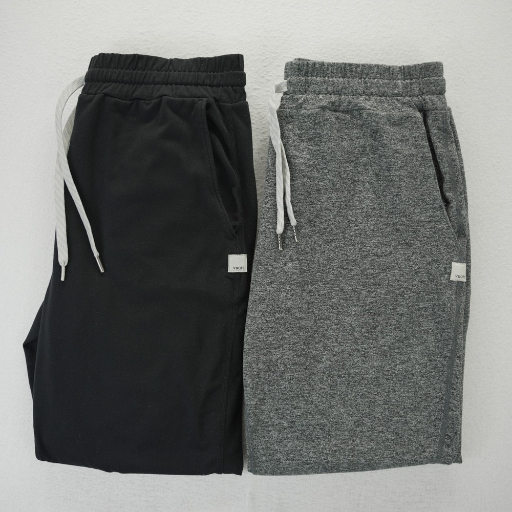 Vuori Womens Performance Joggers Lot of 2 Black Grey VW303 Size XS